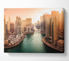 Marina City Canvas Wall Art