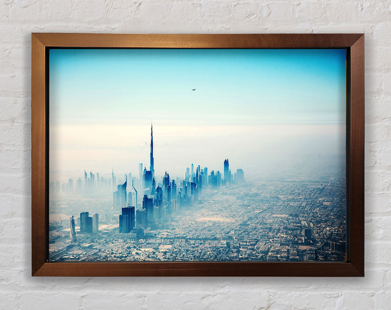 Bird Over The City Framed Wall Art