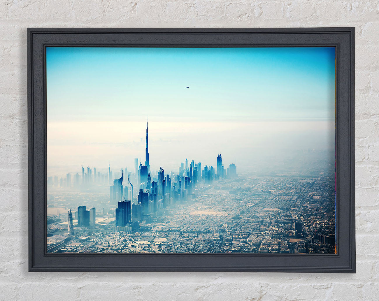 Bird Over The City Framed Wall Art
