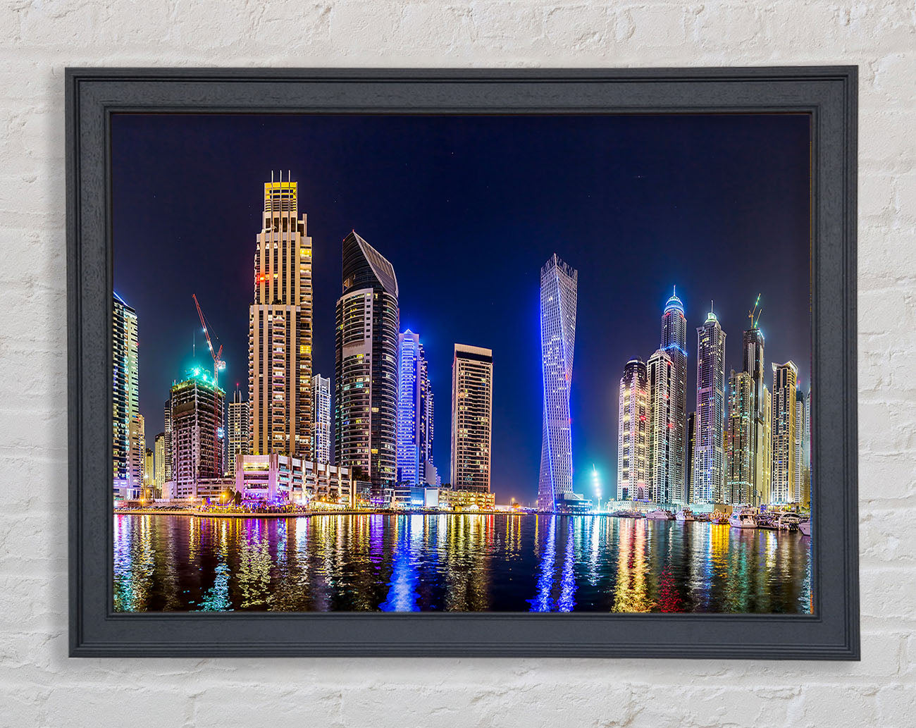 Cayan Tower Blues Framed Wall Art