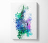 Watercolour Big Ben 3 Canvas Wall Art