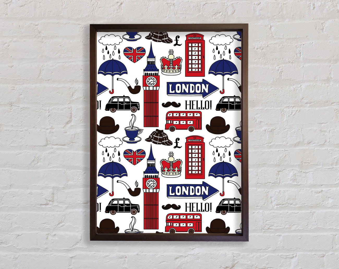 Always Bring An Umbrella Framed Wall Art