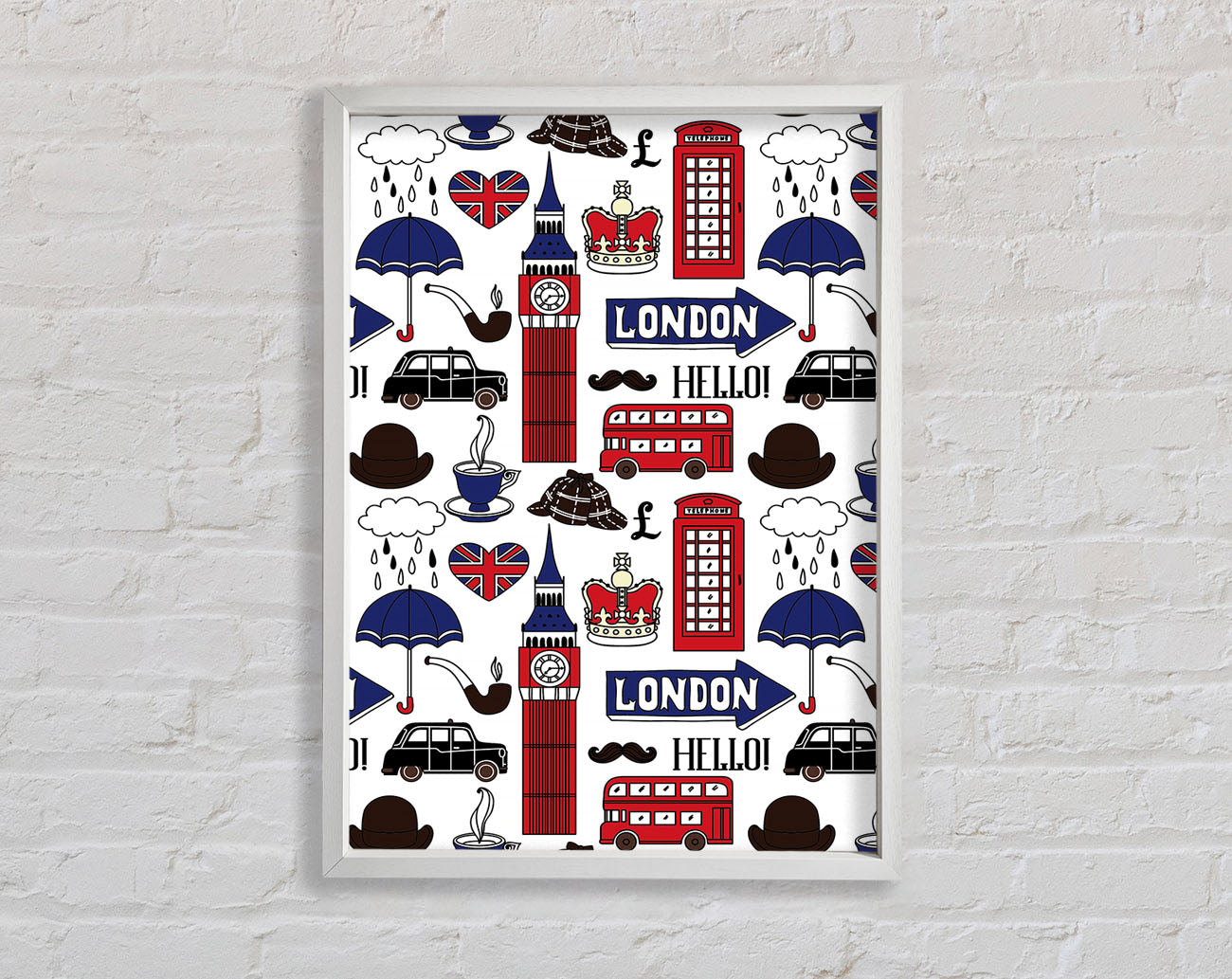 Always Bring An Umbrella Framed Wall Art