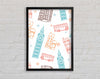 City Stars Framed Wall Art