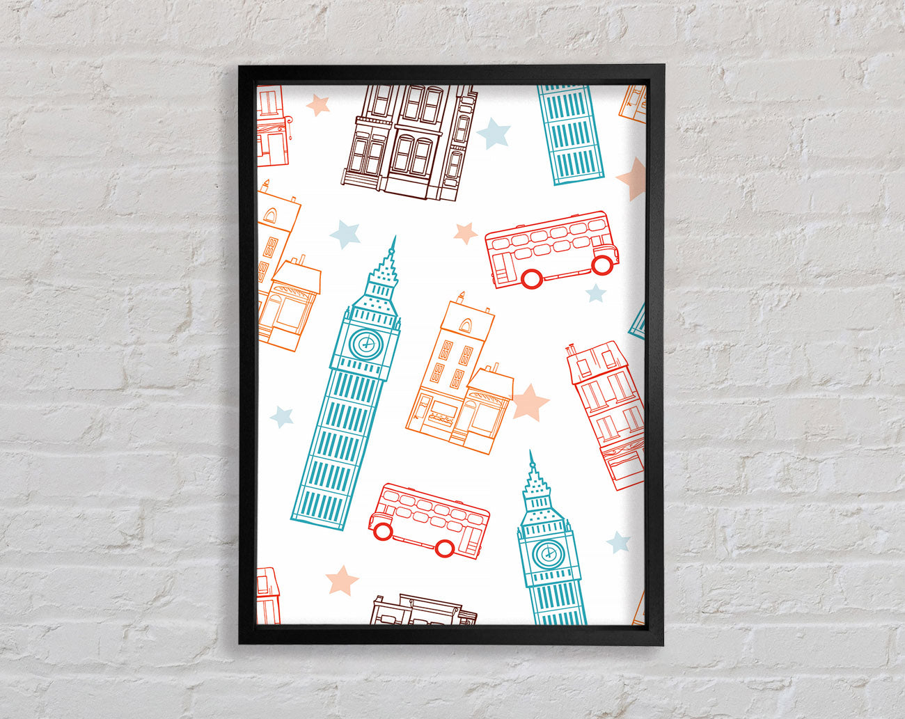 City Stars Framed Wall Art