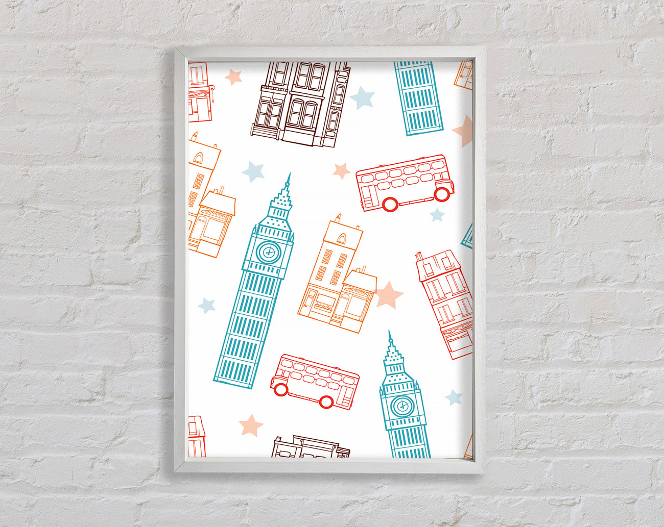 City Stars Framed Wall Art