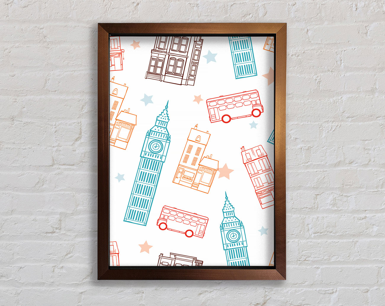 City Stars Framed Wall Art