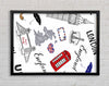 Attractions Of The City 4 Framed Wall Art