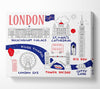Things Not To Miss In The City Canvas Wall Art