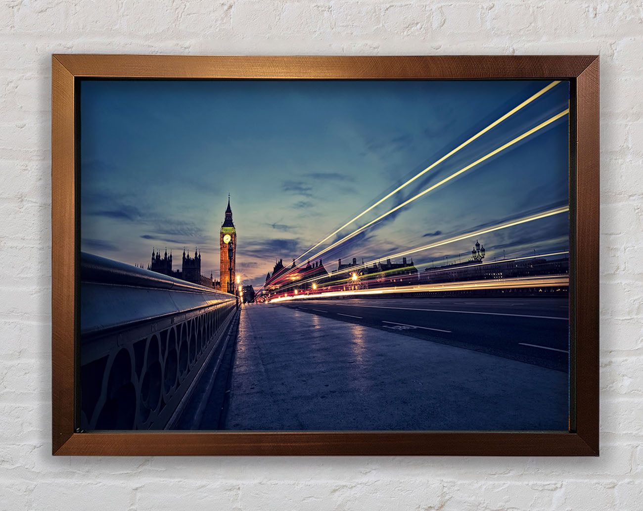 Big Ben Speed Of Light 8 Framed Wall Art