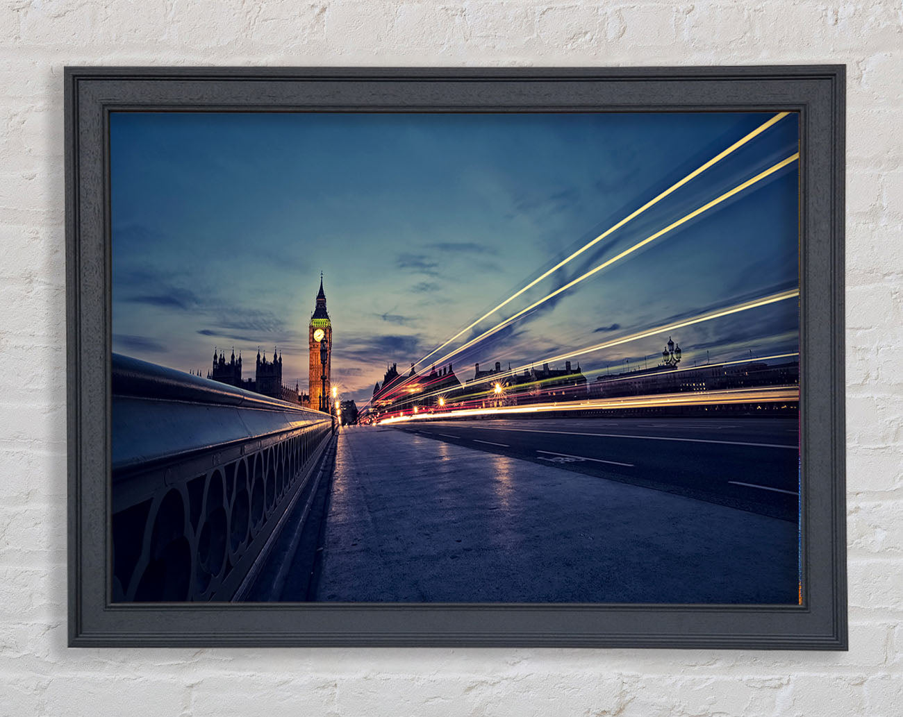 Big Ben Speed Of Light 8 Framed Wall Art