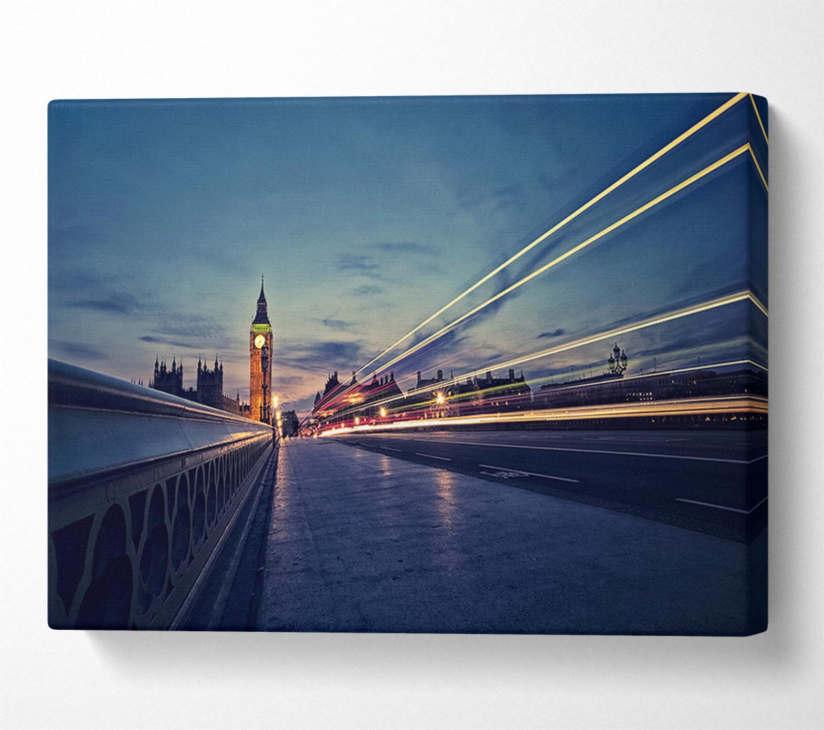 Big Ben Speed Of Light 8 Canvas Wall Art
