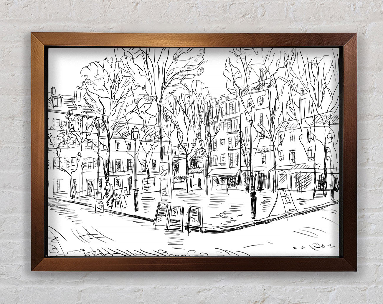 City Streets 5 Framed Wall Art