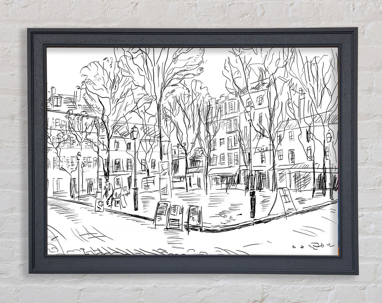 City Streets 5 Framed Wall Art