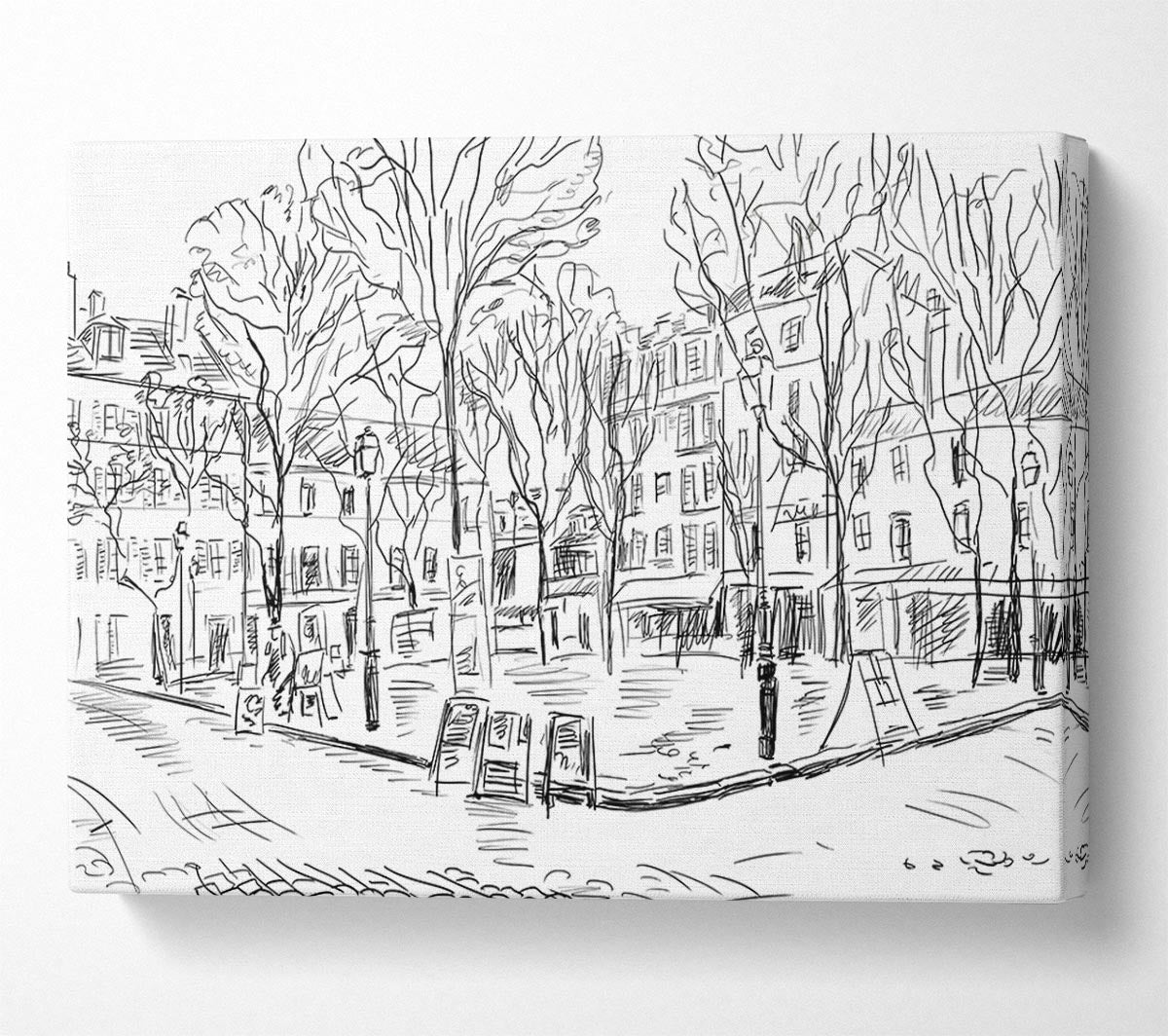 City Streets 5 Canvas Wall Art