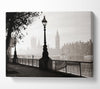 Mist Over The City 1 Canvas Wall Art