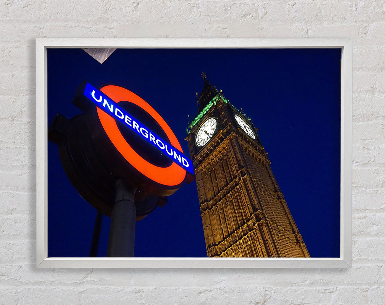 Big Ben Underground Framed Wall Art