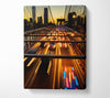 Speed Of Light On Brooklyn Bridge 1 Canvas Wall Art