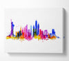 NYC Rainbow Canvas Wall Art