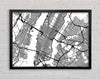 City Map Framed Wall Art