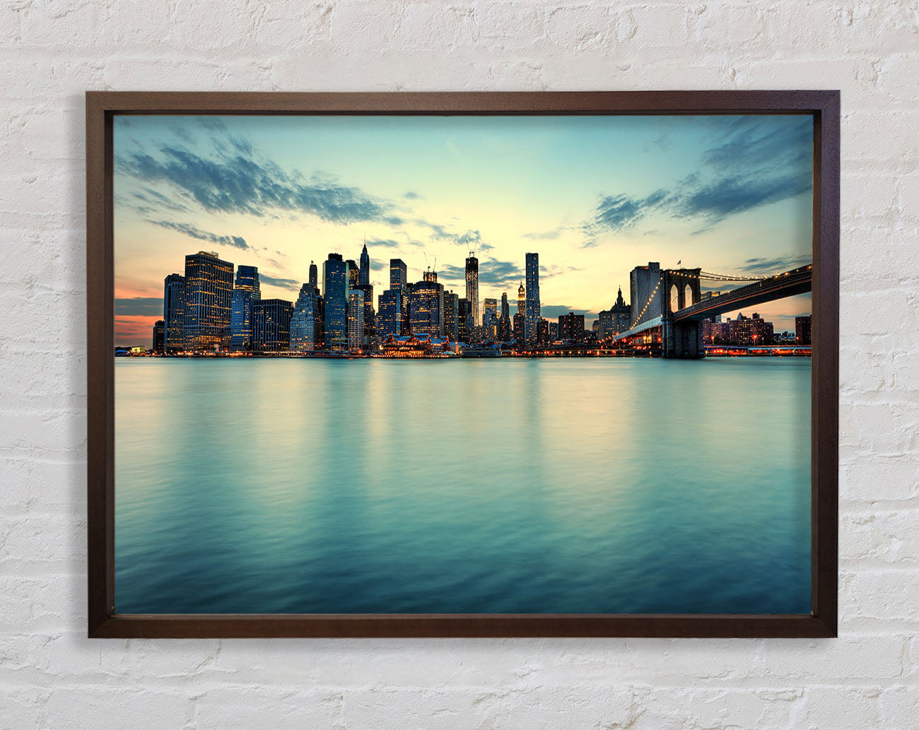 City Blues 2 Framed Wall Art