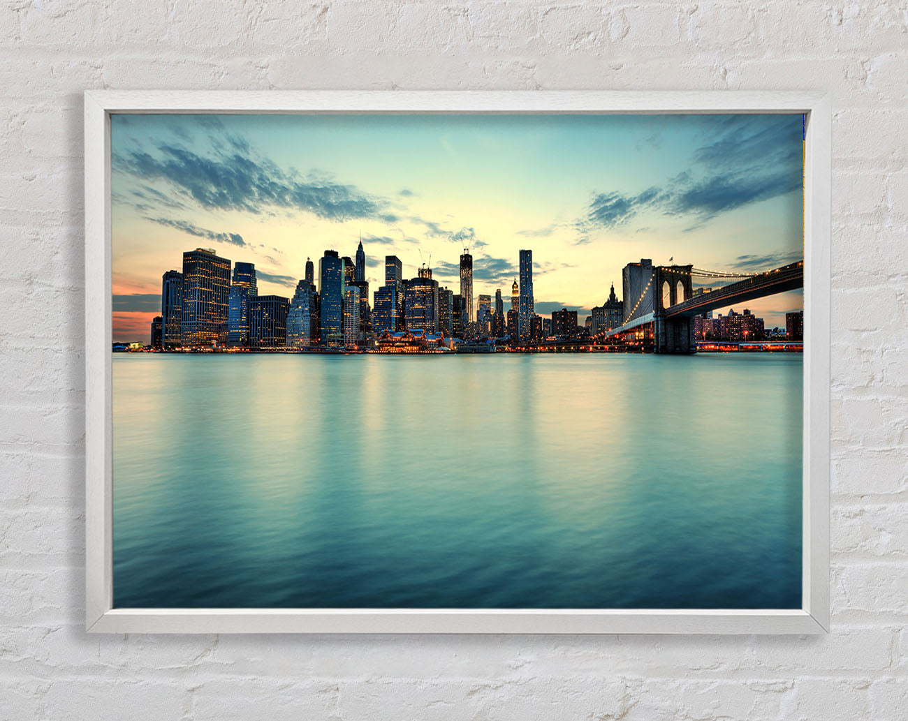 City Blues 2 Framed Wall Art