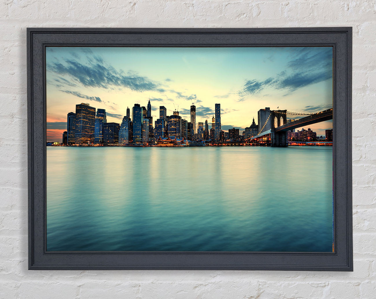 City Blues 2 Framed Wall Art