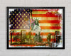 American Flag NYC Framed Wall Art