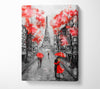 Eiffel Tower Streets 17 Canvas Wall Art