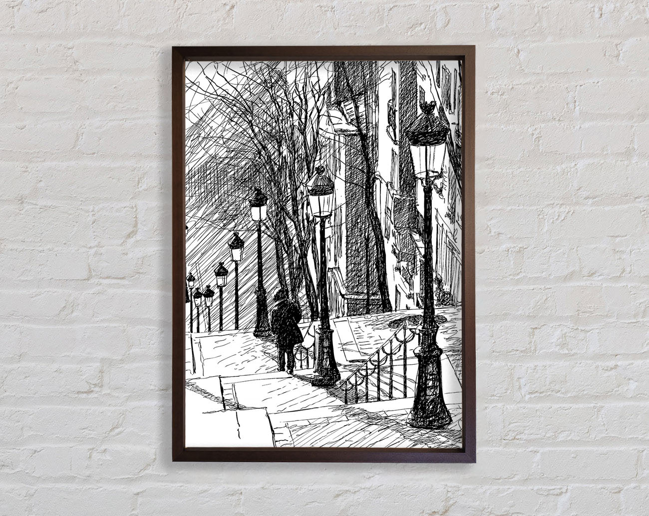 City Streets 1 Framed Wall Art