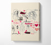 Eiffel Tower Chic 5 Canvas Wall Art