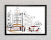 City Streets 6 Framed Wall Art