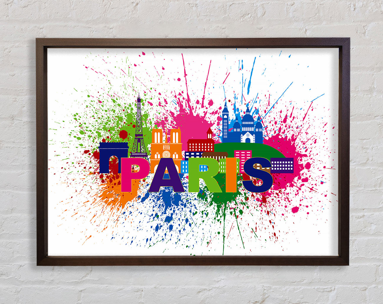 City Streets 8 Framed Wall Art