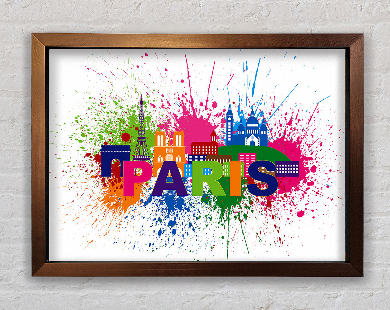City Streets 8 Framed Wall Art