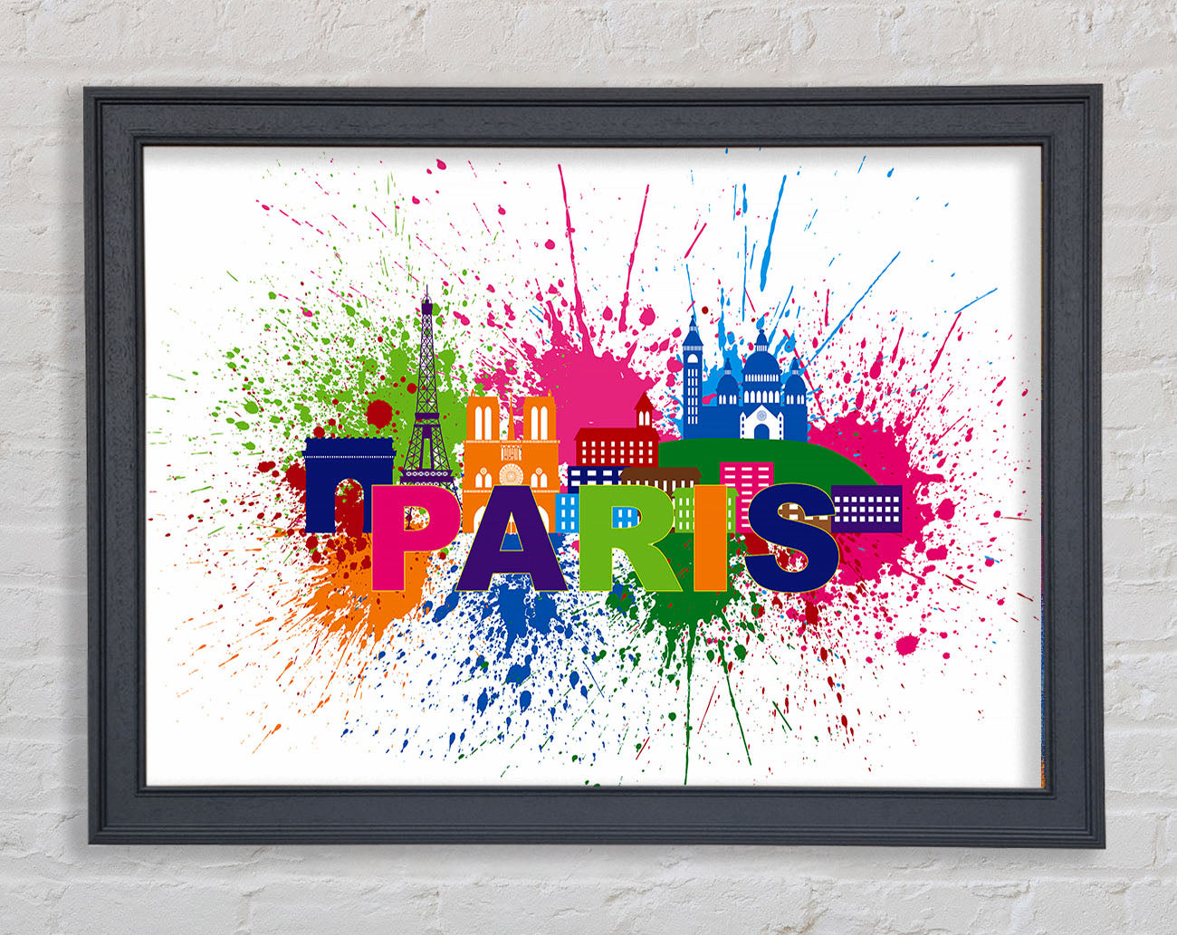 City Streets 8 Framed Wall Art