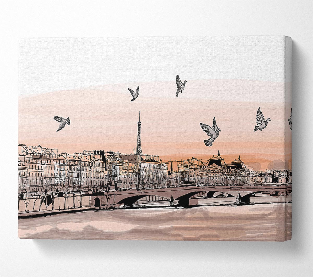 Eiffel Tower France 10 Canvas Wall Art