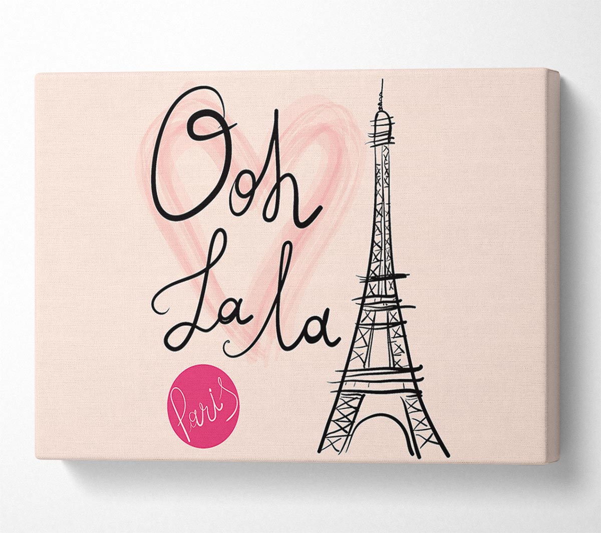 Eiffel Tower Chic 11 Canvas Wall Art