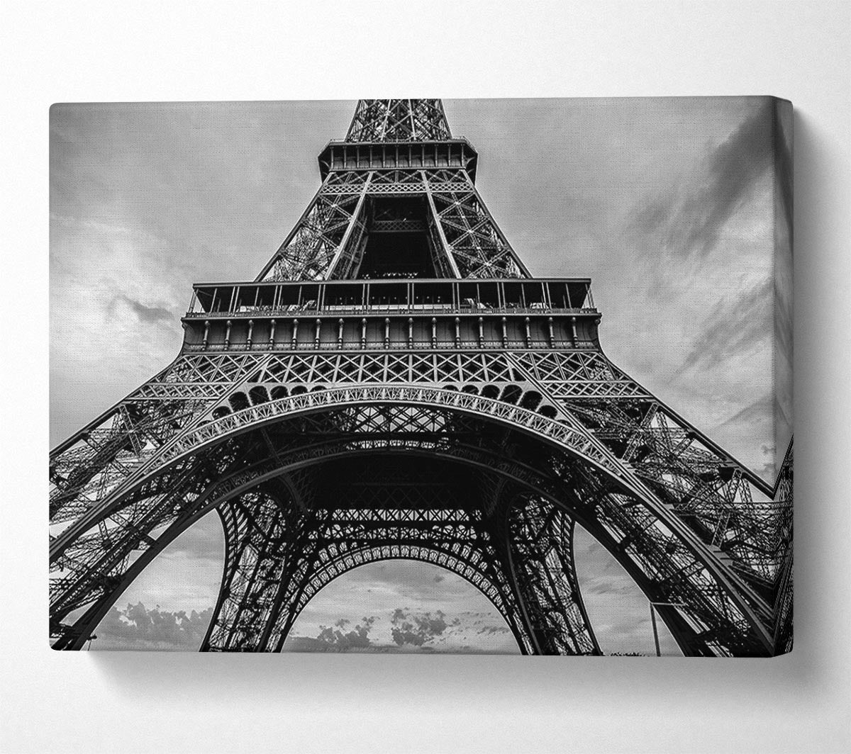 Eiffel Tower Close Up 2 Canvas Wall Art