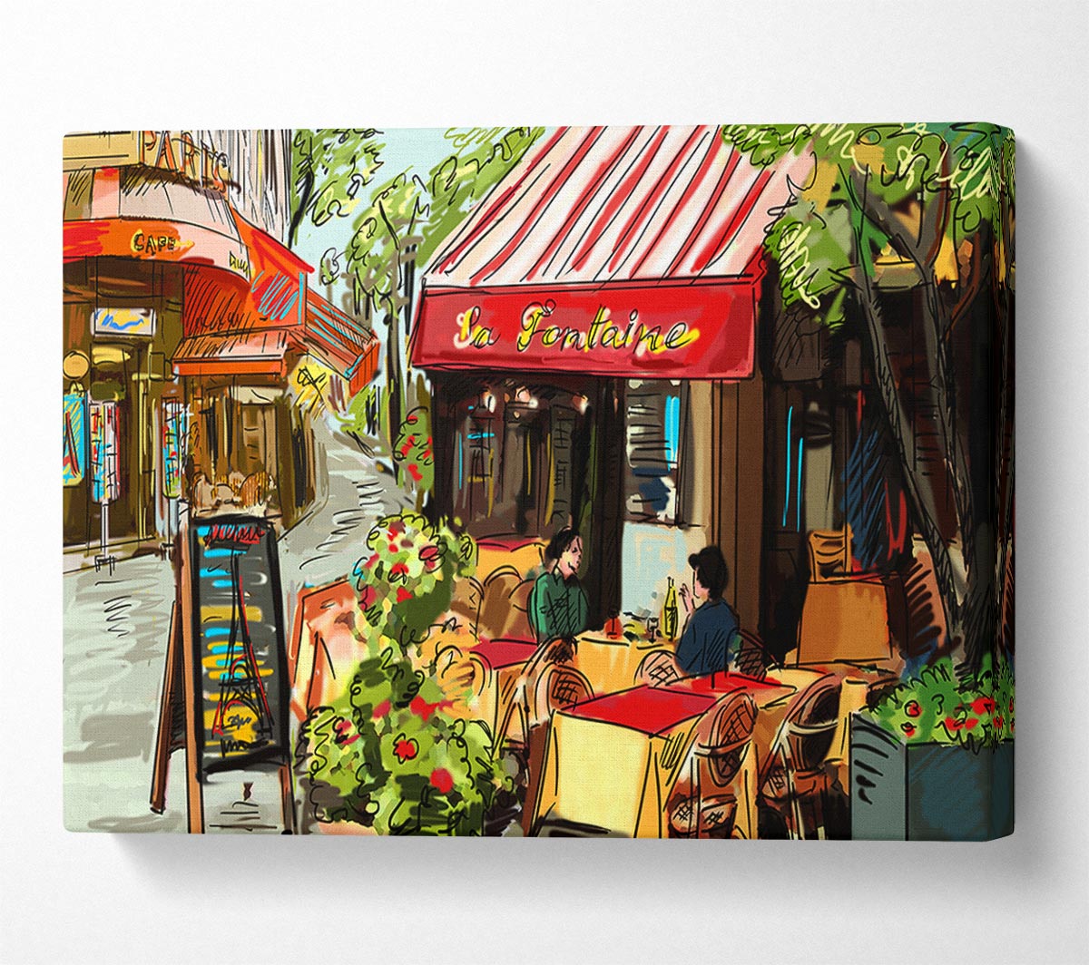 Things To Do In The City 8 Canvas Wall Art
