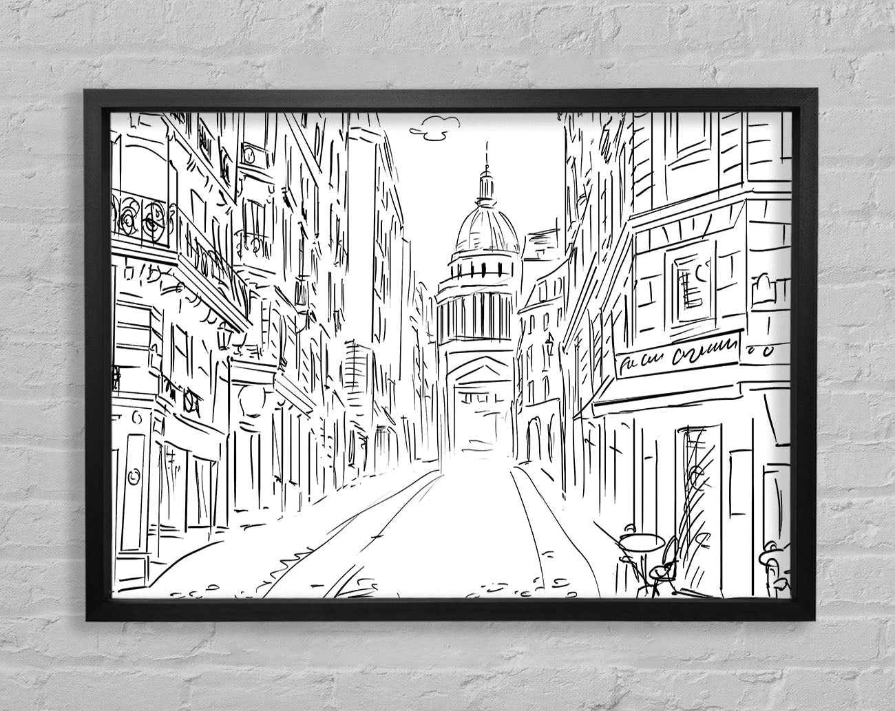 City Streets 9 Framed Wall Art