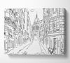 City Streets 9 Canvas Wall Art