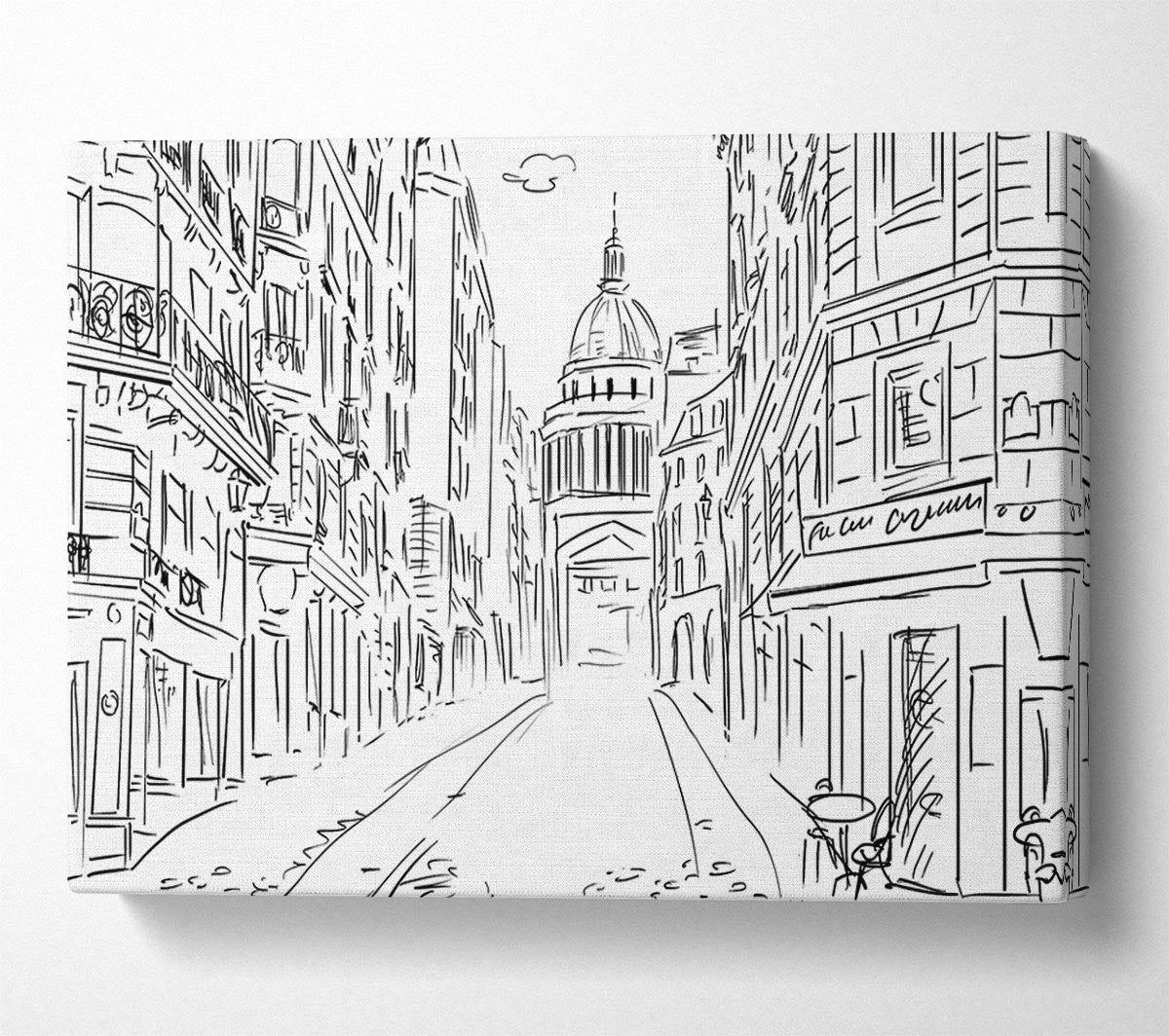 City Streets 9 Canvas Wall Art