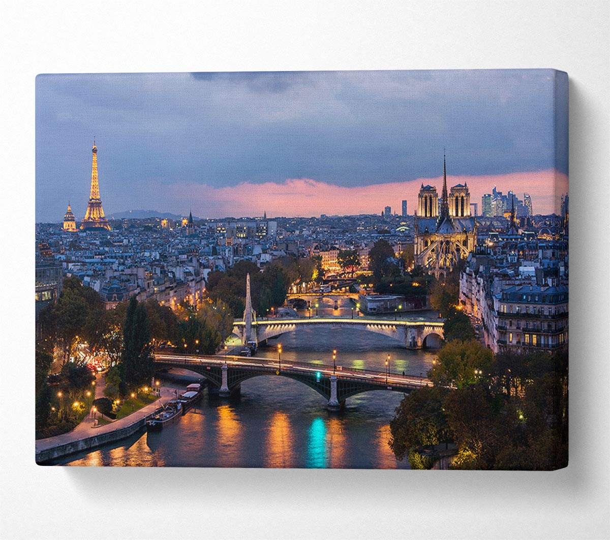 Eiffel Tower France 17 Canvas Wall Art