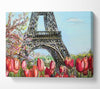 Eiffel Tower Close Up 3 Canvas Wall Art