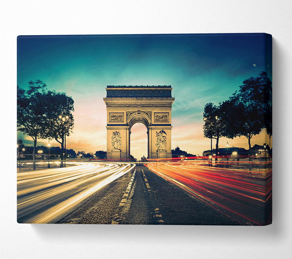 Arc De Triomphe 9 Canvas Wall Art