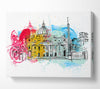 St Peters Bacilica Splash Canvas Wall Art