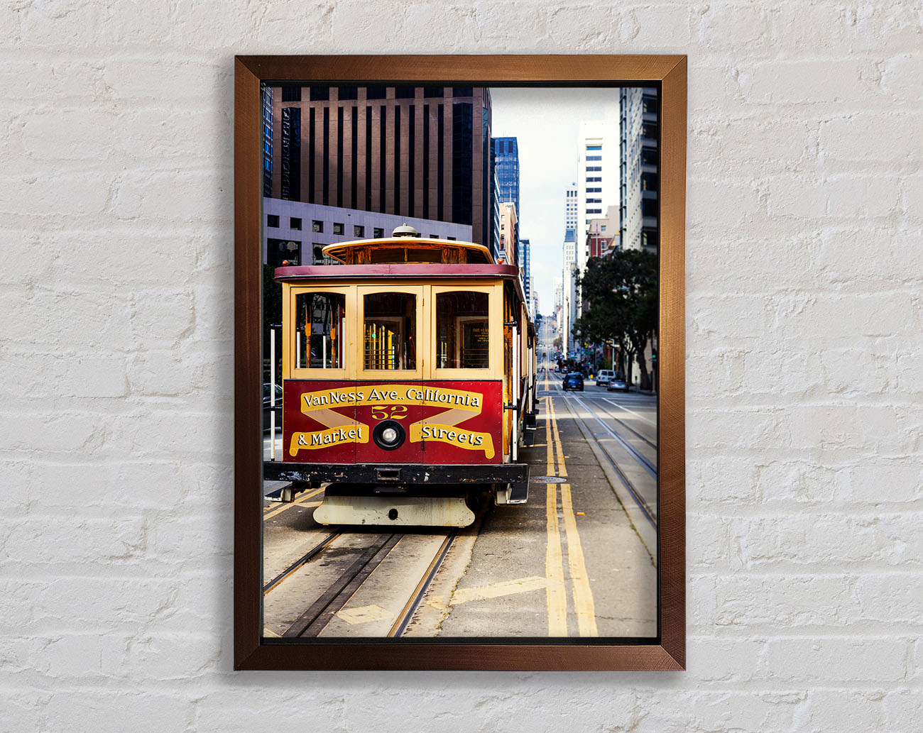 Cable Car 3 Framed Wall Art