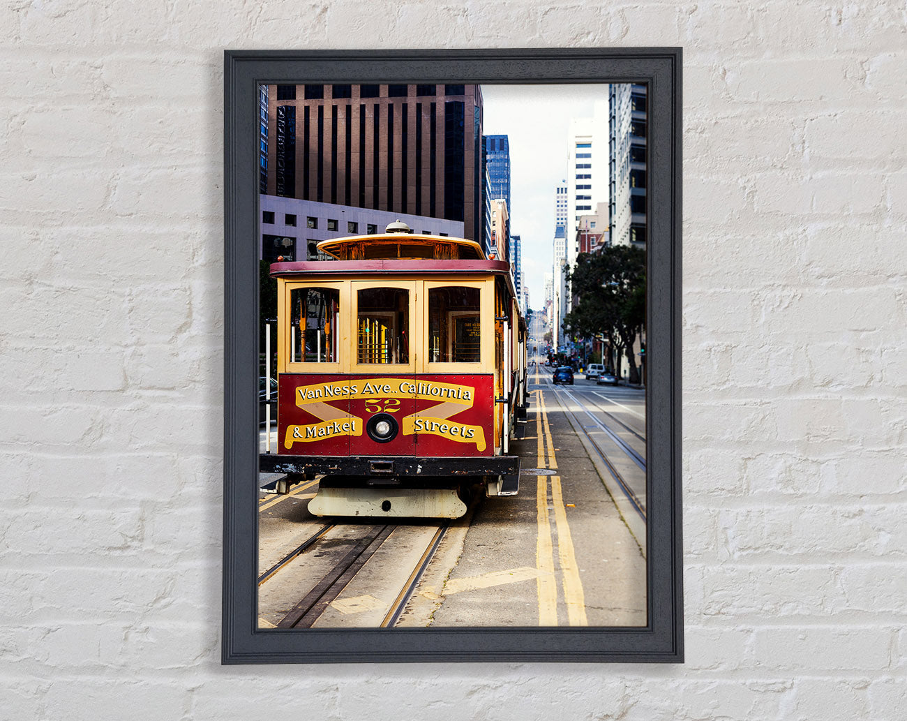 Cable Car 3 Framed Wall Art