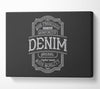 Denim Poster Canvas Wall Art