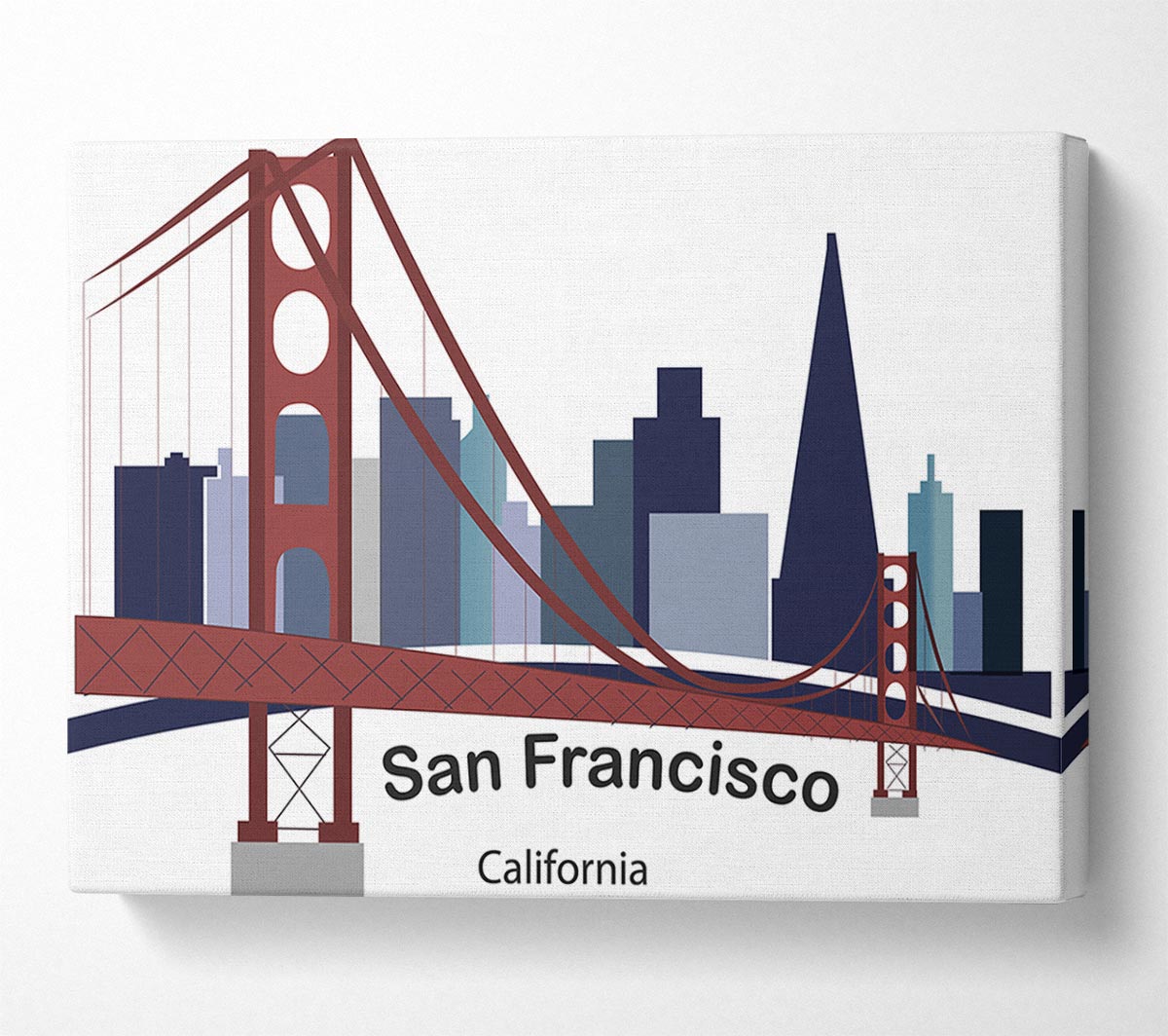 Golden Gate Bridge 5 Canvas Wall Art